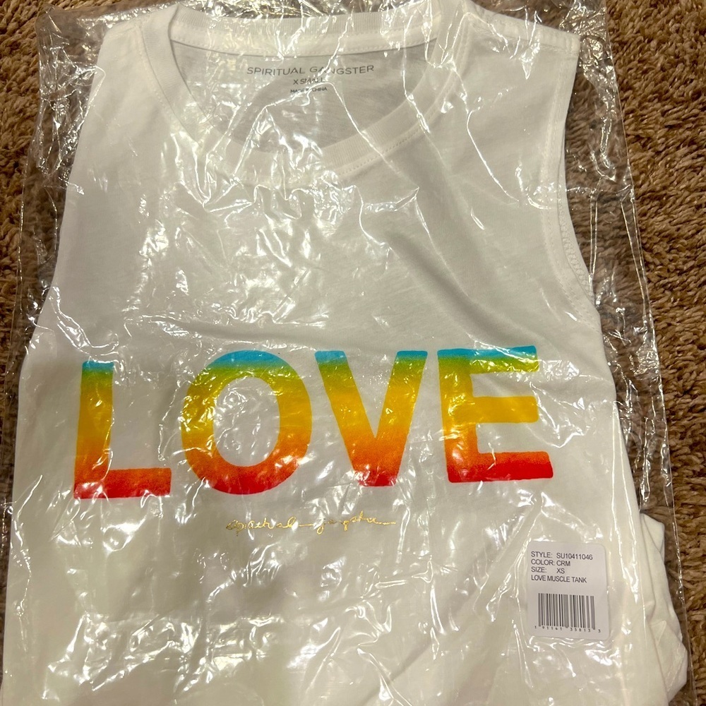 SPIRITUAL GANGSTER LOVE Muscle Tank - Picture 4 of 6